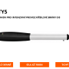 SMARTY5 - brushless pohon pro intenzivní provoz křídlové brány do šířky 5m